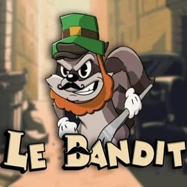 Le Bandit slot logo by Hacksaw Gaming at Gransino Casino