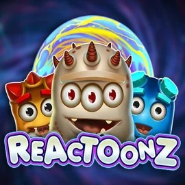 Reactoonz logo by Play'n GO Gransino Casino